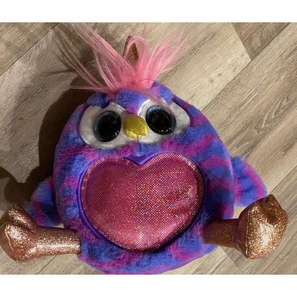 Flair Peacock Wild Heart Surprise Zuru Rainbocorns Purple Pink Great Plush Gift - Picture 3 of 12